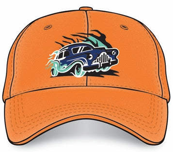 Eerie Wearies Pumpkin Orange Strap-Adjustable Cap *PRE-ORDER* (EXPECTED TO ARRIVE IN A FEW WEEKS)