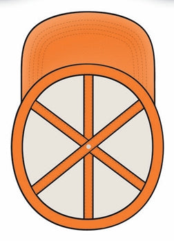 Eerie Wearies Pumpkin Orange Strap-Adjustable Cap *PRE-ORDER* (EXPECTED TO ARRIVE IN A FEW WEEKS)